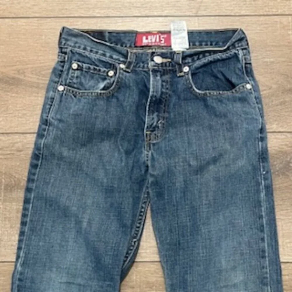 Levi’s‎ 514 Slim Straight jeans Girls size 16 Regular 28 x 28 blue pants